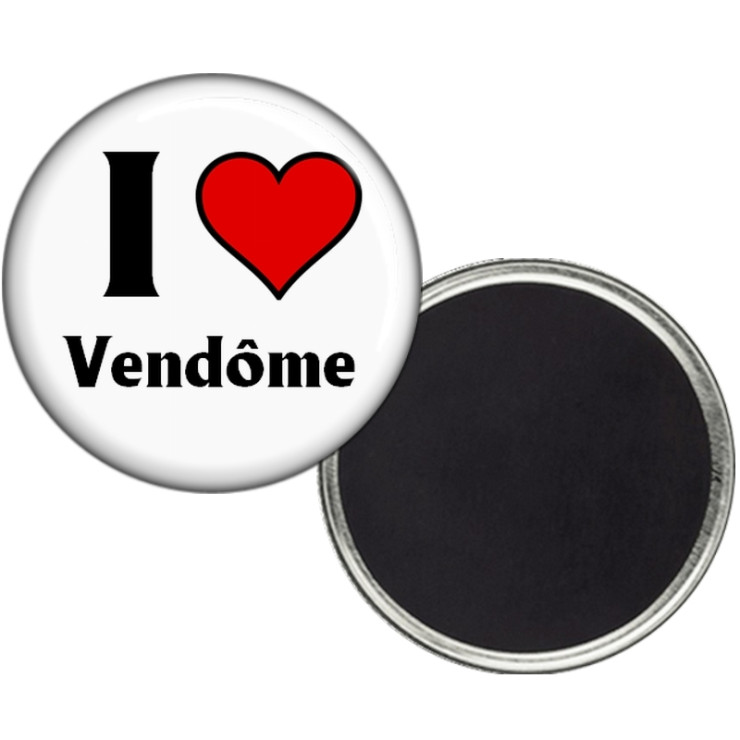       Magnet Vendôme - J'aime Vendôme - Angora
    