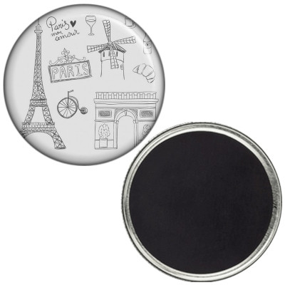 Magnet PARIS - Souvenir de Paris - Idée cadeau - Angora
