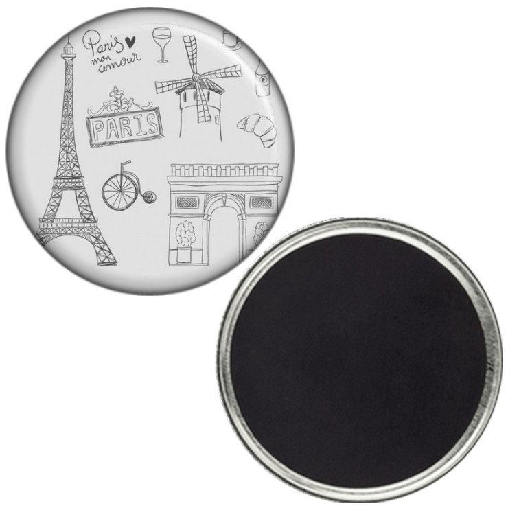 Magnet PARIS - Souvenir de Paris - Idée cadeau - Angora
