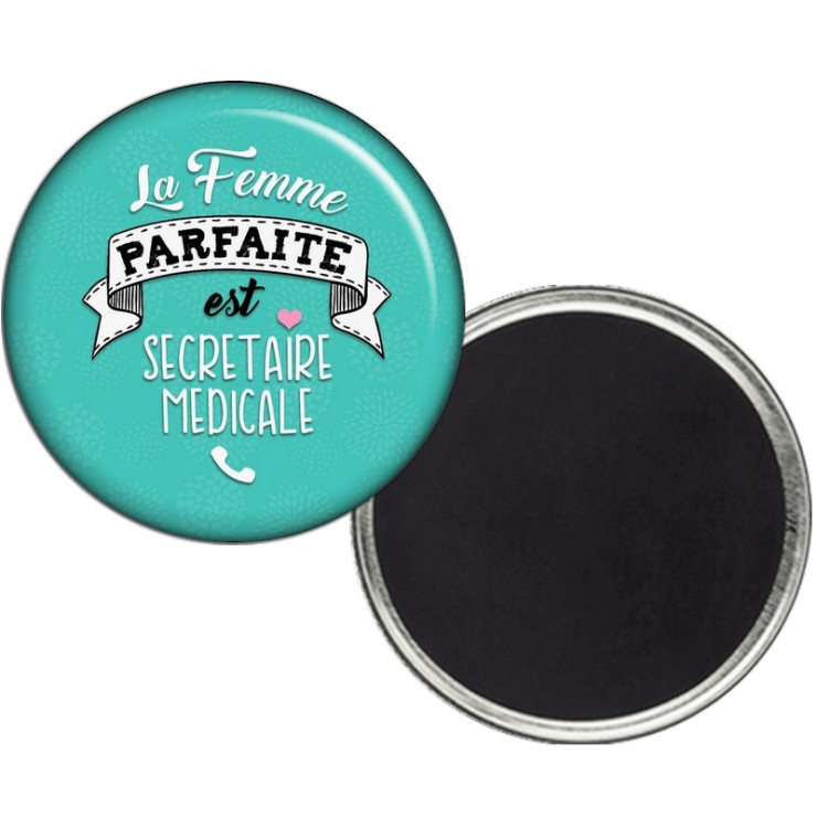 Magnet sercrétaire médicale - Idée cadeau secrétaire médicale - angora