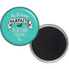 Magnet sercrétaire médicale - Idée cadeau secrétaire médicale - angora - Magnet Femme