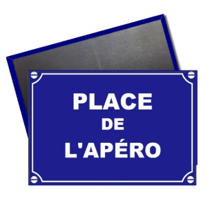 Magnet Place de l'apéro - angora