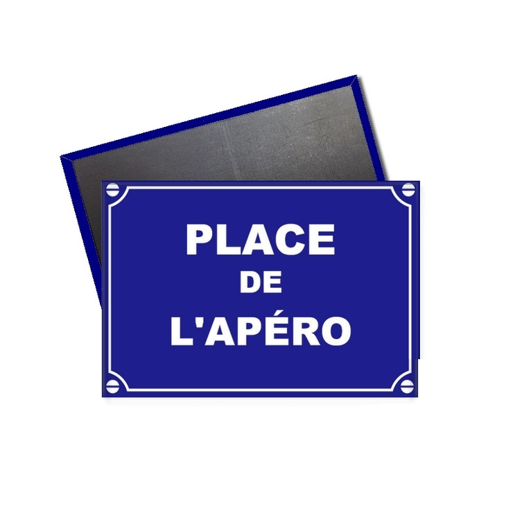 Magnet Place de l'apéro - angora
