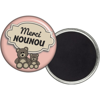 Magnet nounou - Idée cadeau Nounou - angora