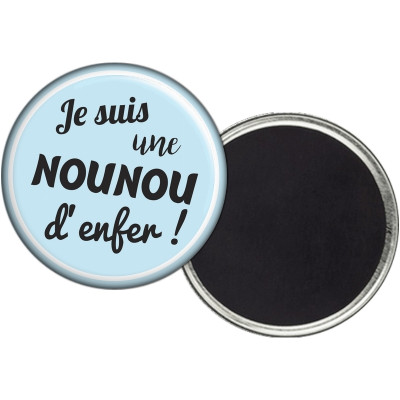 Magnet nounou - Idée cadeau Nounou - angora