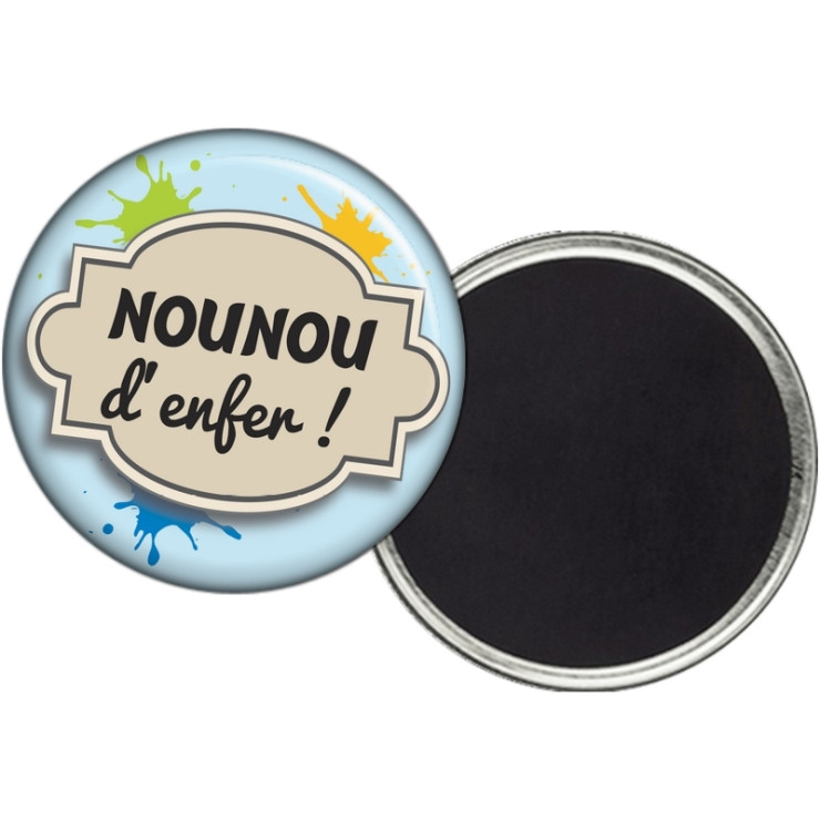 Magnet nounou - Idée cadeau Nounou - angora