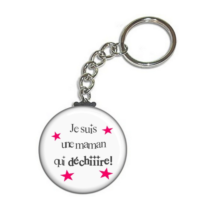       idées cadeaux pour maman - porte clés maman - toutes les idées cadeaux sont sur em-creation.fr
    