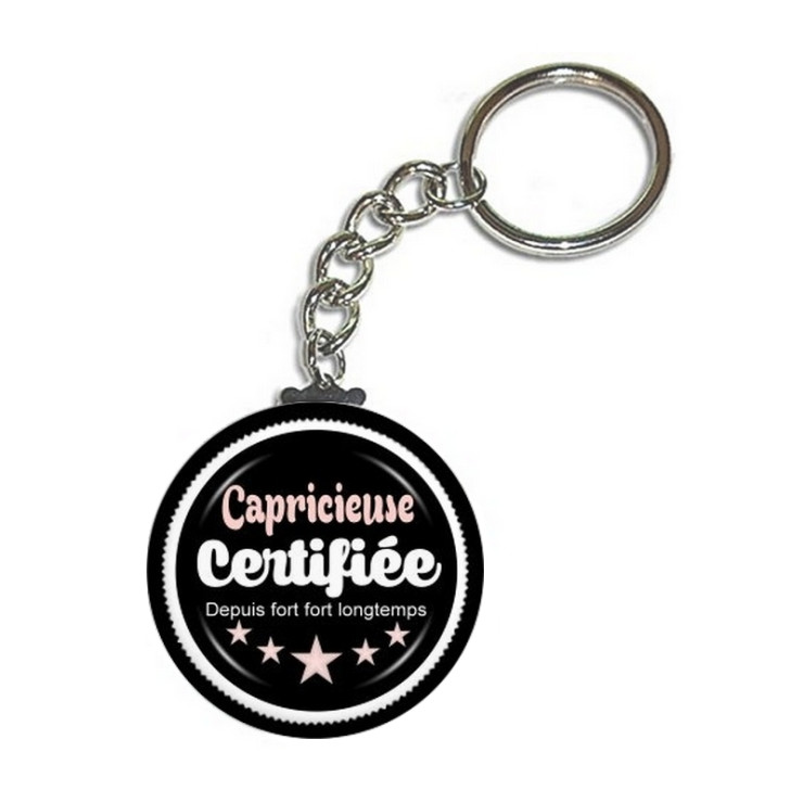 Porte clés Capricieuse - angora