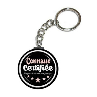 Porte clés Connasse - angora