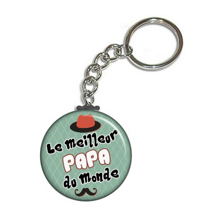 Porte clés papa - angora