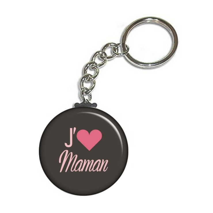       Porte-clé "j'aime maman" - Idée-cadeau pratique pour maman
    