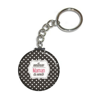 Porte-clés Maman - angora