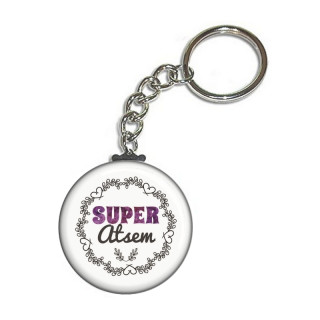 idées cadeaux pour atsem à découvrir sur em-creation.fr - porte clé atsem