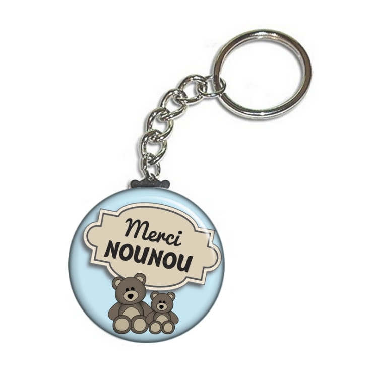 idée cadeau nounou - porte clé nounou