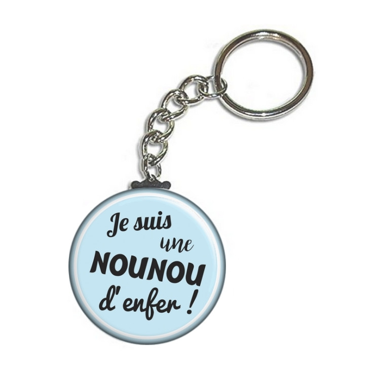       Porte clé nounou - attention légère pour dire merci à une nounou
    