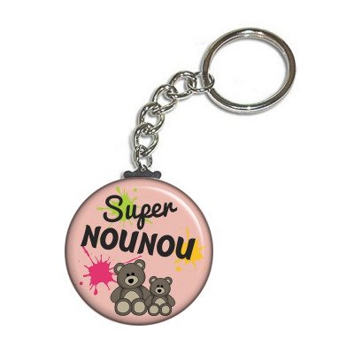 cadeau nounou - porte clé nounou - idée cadeau pour nounou - large choix de cadeau pour nounou sur em-creation.fr