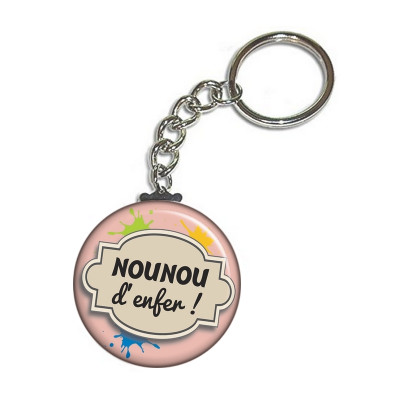 cadeau nounou - porte clé nounou - idée cadeau pour nounou - large choix de cadeau pour nounou sur em-creation.fr
