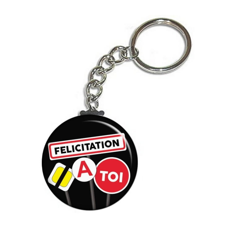 Porte clé permis de conduire