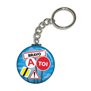 Porte clé permis de conduire - Angora