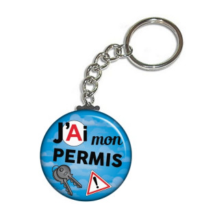 Porte clef permis de conduire - angora