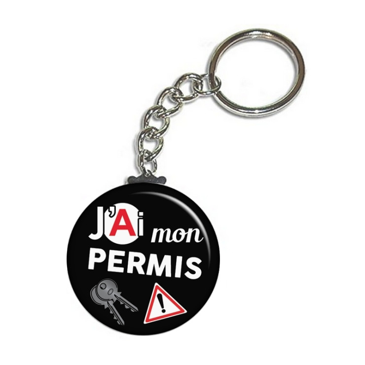 Porte clés permis de conduire - Idée cadeau - angora