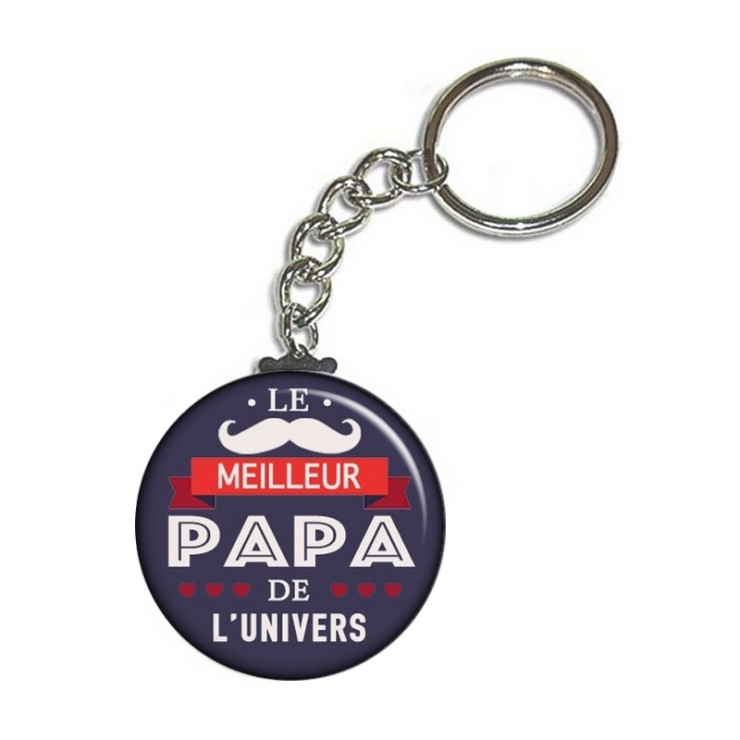       beau porte clés pour papa - idée cadeau papa - cadeau fête des pères
    