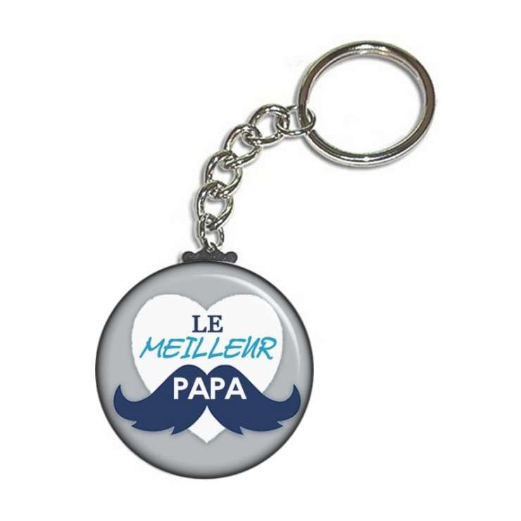       idées cadeaux papa - porte clés papa - em-creation.fr
    