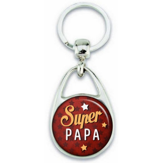 Porte clés Super Papa