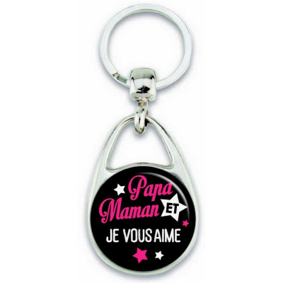porte clé pour papa et maman