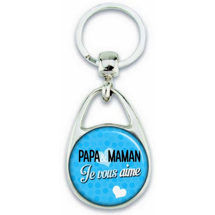 porte clés pour maman et papa en vente sur em-creation.fr