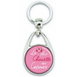 Porte clés Copine - Idée cadeau pour la plus chouette des copine - angora