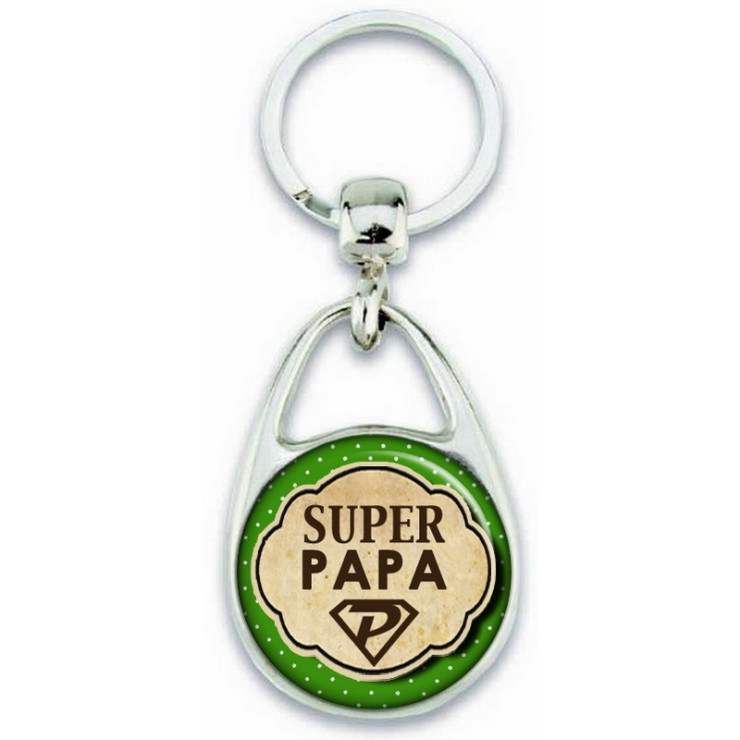       super papa - porte clé pour papa
    