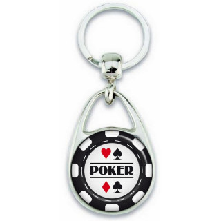 porte clé poker - cadeau poker -porte clé jeton de poker