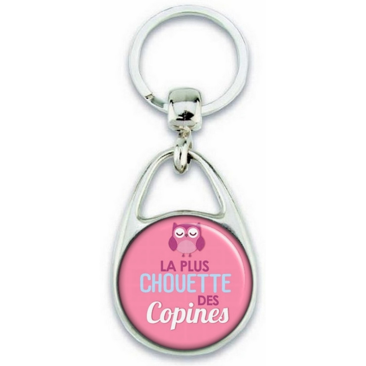       porte-clés copines - idées cadeaux pour copine en vente sur em-creation.fr
    