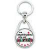  Porte clés Marraine - Idée cadeau Marraine - Baptème - Anniversaire - angora - Porte-clés Femme