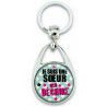 Porte clés Soeur - Idée cadeau Soeur - Anniversaire - Soeur qui déchire - angora - Porte-clés Femme