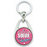 Porte clés Soeur - Idée cadeau Soeur - Anniversaire - Soeur qui déchire - Porte-clés Femme