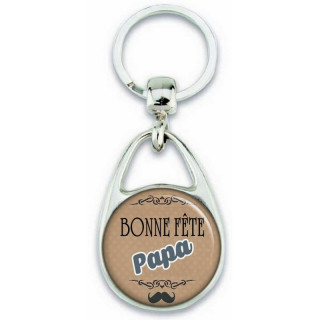 Porte clés Papa - Idée cadeau Papa - Anniversaire - Bonne fête Papa