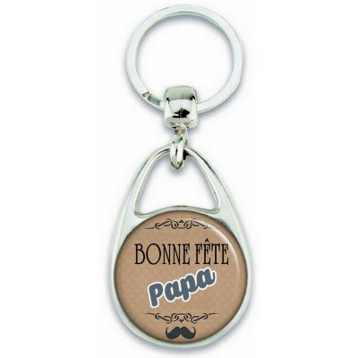 Porte clés Papa - Idée cadeau Papa - Anniversaire - Bonne fête Papa