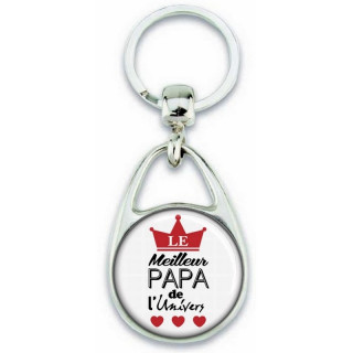 Porte clés Papa - Idée cadeau Papa - Anniversaire - meilleur Papa