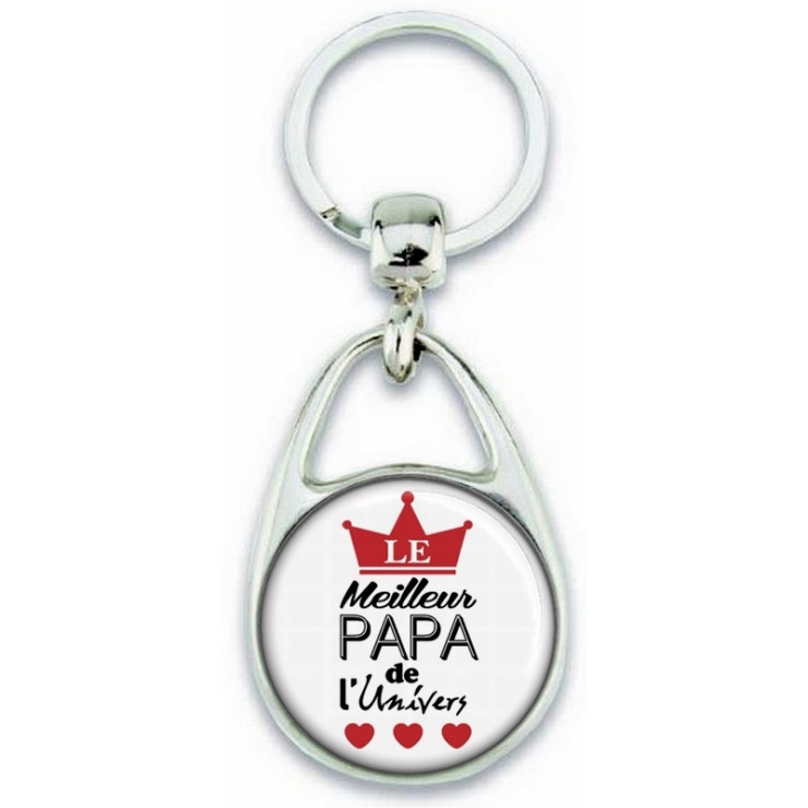       Porte clés Papa - Idée cadeau Papa - Anniversaire - meilleur Papa
    