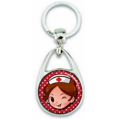 Porte clés Aide Soignante - Infirmière - Idée cadeau Aide Soignante - Anniversaire Aide Soignante - Collègue Aide Soignante
