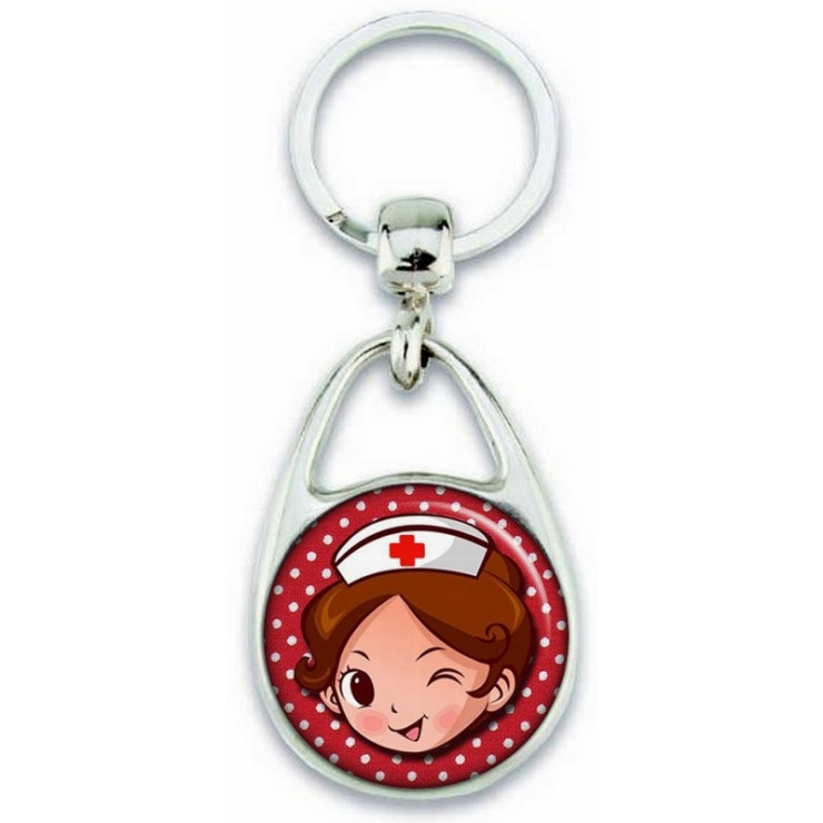       Porte clés Aide Soignante - Infirmière - Idée cadeau Aide Soignante - Anniversaire Aide Soignante - Collègue Aide Soignante
    