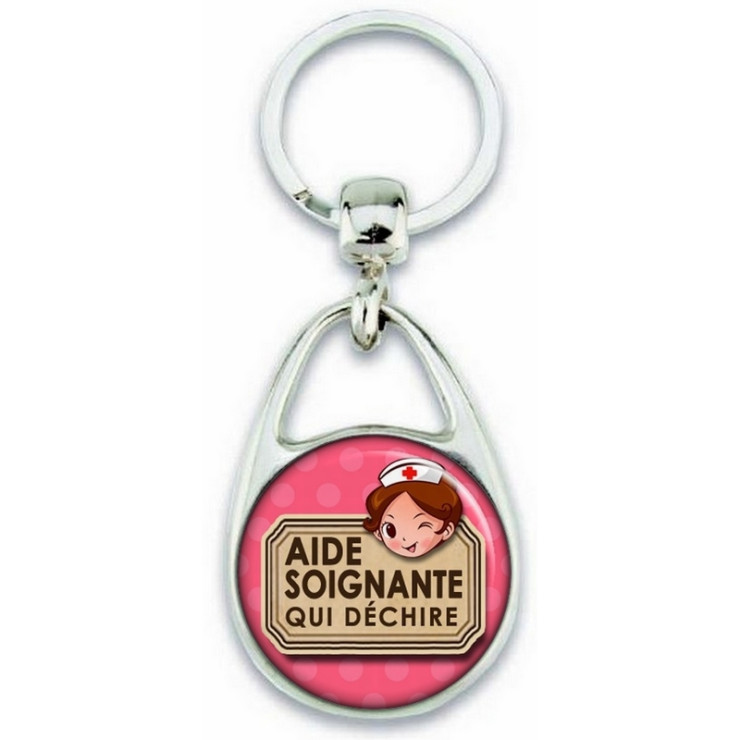       Porte clé pas cher pour aide soignante
    
