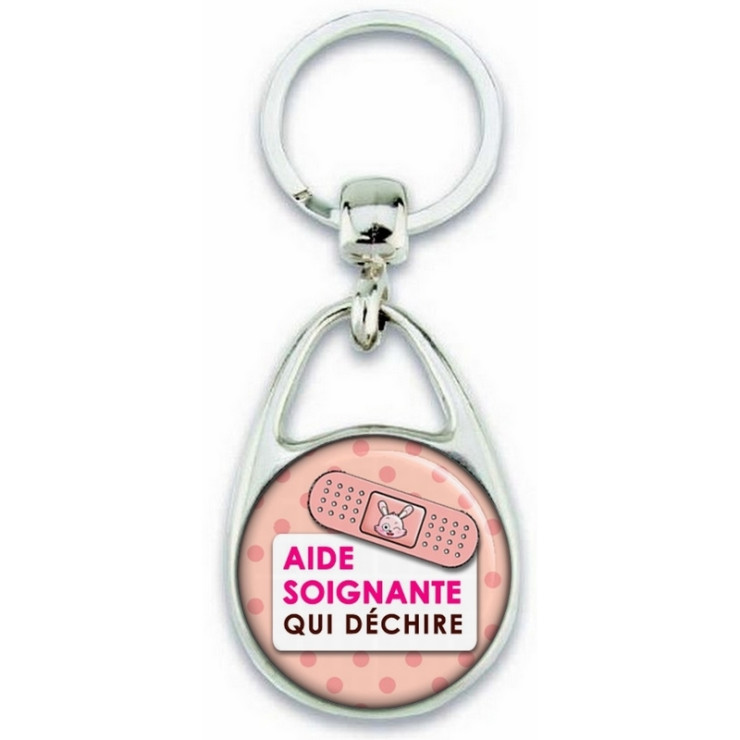        Porte clés Aide Soignante
    
