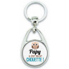 Porte clés Papy - Porte-clés humoristique pour papy - Porte-clés homme