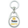  Porte clés Tonton - Idée cadeau Tonton - Anniversaire Tonton - Chouette Tonton - angora - Porte-clés homme