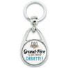 Porte clés Grand-père - Idée cadeau Grand-père - Anniversaire Grand-père - Chouette Grand-père - Porte-clés homme