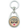 Porte clés Coiffeuse - Idée cadeau Coiffeuse - angora - Porte-clés Femme
