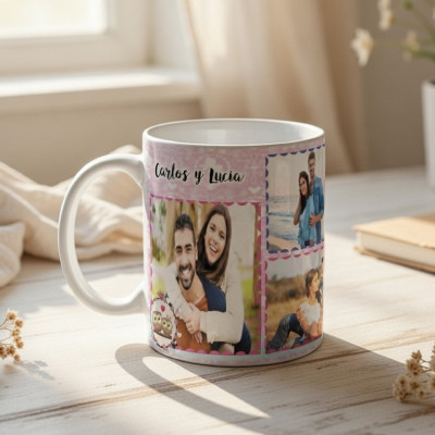 Mug blanc classique personnalisé